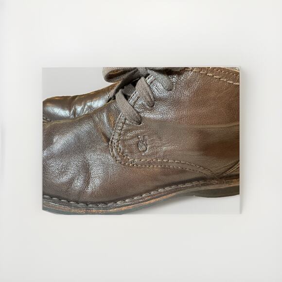 John Varvatos Star USA Men’s Dark Brown Leather Chukka Boots Size 8.5M main image 5